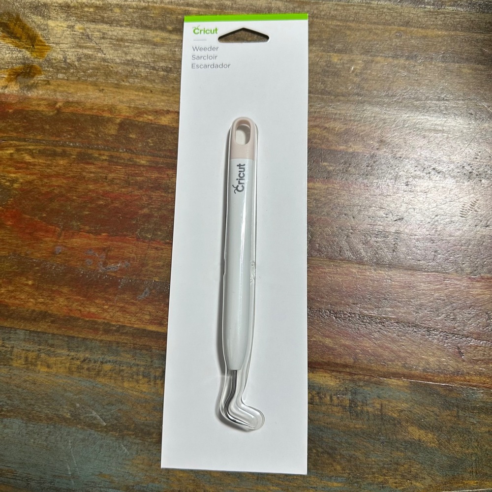 Cricut Weeder Tool for Vinyl and Iron-On White Pink‎ 2006698 NEW